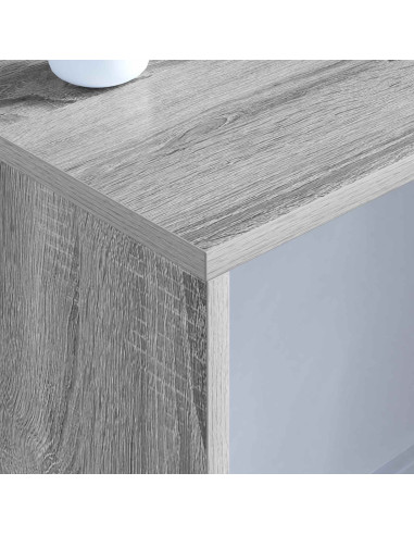 Scrivania a parete Grigio Sonoma 100 x 45 x 30 cm