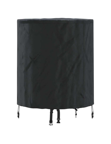 Copertura Tavolo Tinta unita Nero 62 x 62 x 70 cm Tessuto