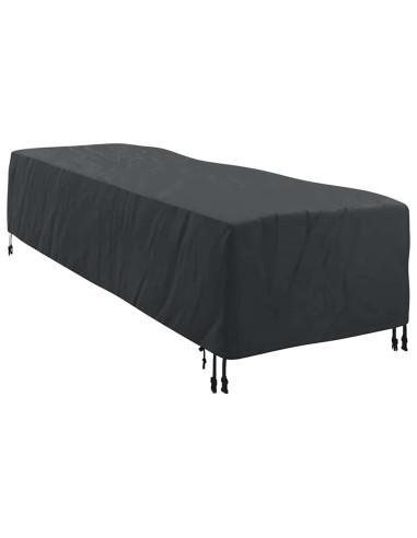Copertura per Lettini Tinta unita Nero 74 x 210 x 40 cm Tessuto