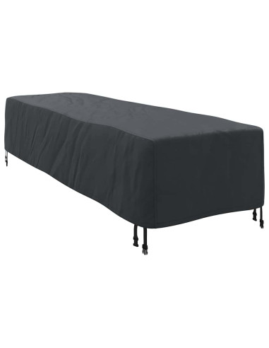 Copertura per Lettini Tinta unita Nero 74 x 210 x 40 cm Tessuto