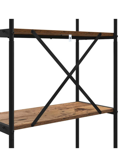 Libreria Legno vecchio 60 x 30 x 183 cm Legno multistrato