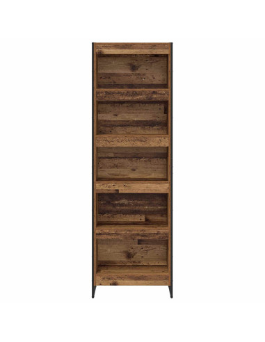 Armadio per Libri 2 pcs Legno vecchio 80 x 30 x 155 cm