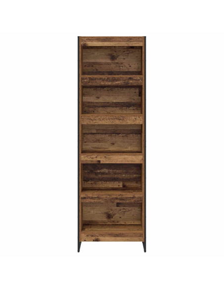 Armadio per Libri 2 pcs Legno vecchio 80 x 30 x 155 cm