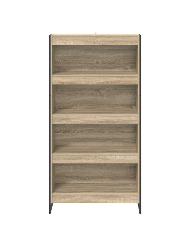 Armadio per Libri 2 pcs Sonoma 80 x 30 x 155 cm