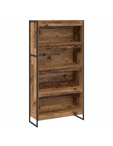 Armadio per Libri 2 pcs Legno vecchio 80 x 30 x 155 cm