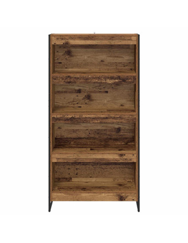Armadio per Libri 2 pcs Legno vecchio 80 x 30 x 155 cm