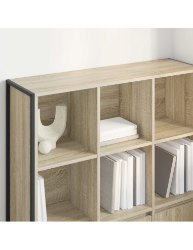 Armadio per Libri 2 pcs Sonoma 99,5 x 30 x 108 cm