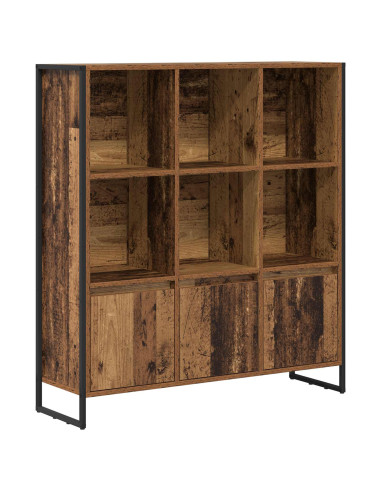 Armadio per Libri 2 pcs Legno vecchio 99,5 x 30 x 108 cm