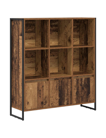 Armadio per Libri 2 pcs Legno vecchio 99,5 x 30 x 108 cm