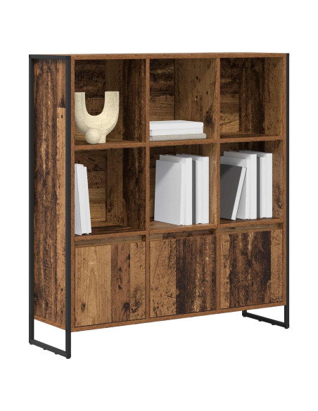 Armadio per Libri 2 pcs Legno vecchio 99,5 x 30 x 108 cm