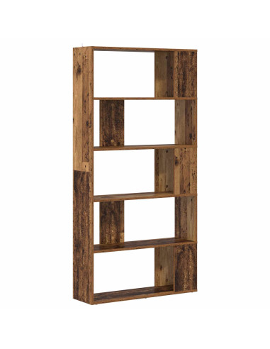 Armadio per Libri Legno vecchio 80 x 24 x 159 cm