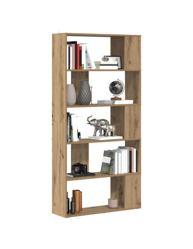 Armadio per Libri Rovere artigianale 80 x 24 x 159 cm