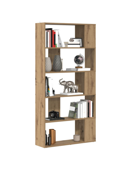 Armadio per Libri Rovere artigianale 80 x 24 x 159 cm