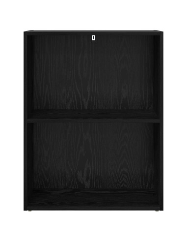 Libreria Rovere Nero 60 x 30 x 76.5 cm Legno multistrato