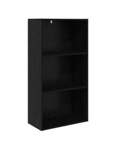 Libreria Rovere Nero 60 x 30 x 76.5 cm Legno multistrato 2
