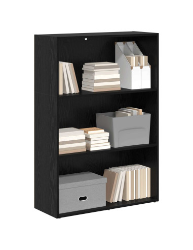 Libreria Rovere Nero 60 x 30 x 76.5 cm Legno multistrato