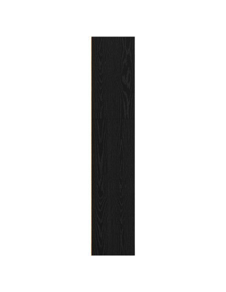 Scaffale Autoportante Rovere Nero 80 x 30 x 152 cm