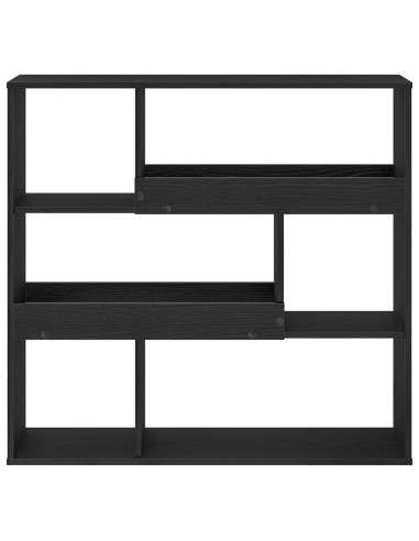 Scaffale per Libri Rovere Nero 100 x 33 x 94,5 cm