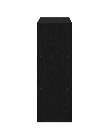 Scaffale per Libri Rovere Nero 100 x 33 x 94,5 cm