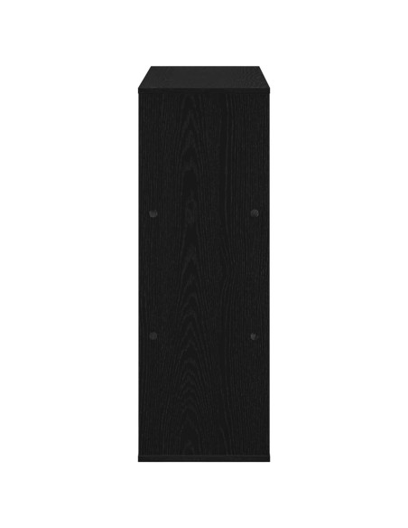 Scaffale per Libri Rovere Nero 100 x 33 x 94,5 cm