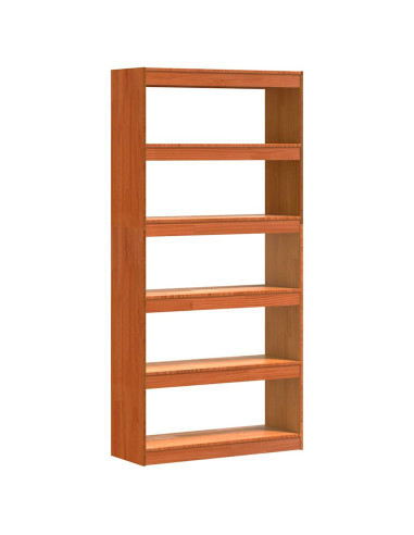 Armadio per Libri Marrone cerato 80 x 30 x 167,5 cm