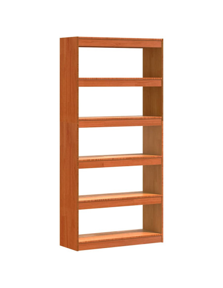 Armadio per Libri Marrone cerato 80 x 30 x 167,5 cm