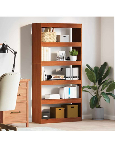 Armadio per Libri Marrone cerato 80 x 30 x 167,5 cm