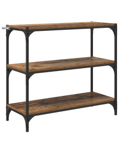 Armadio per Libri Legno vecchio 80 x 33 x 70,5 cm 2