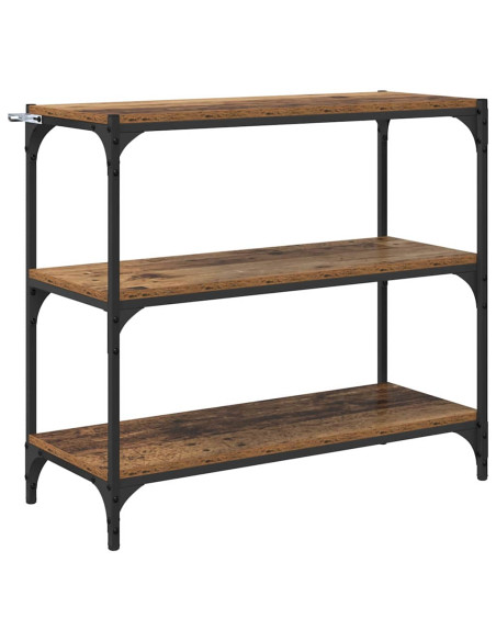Armadio per Libri Legno vecchio 80 x 33 x 70,5 cm