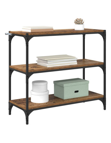 Armadio per Libri Legno vecchio 80 x 33 x 70,5 cm