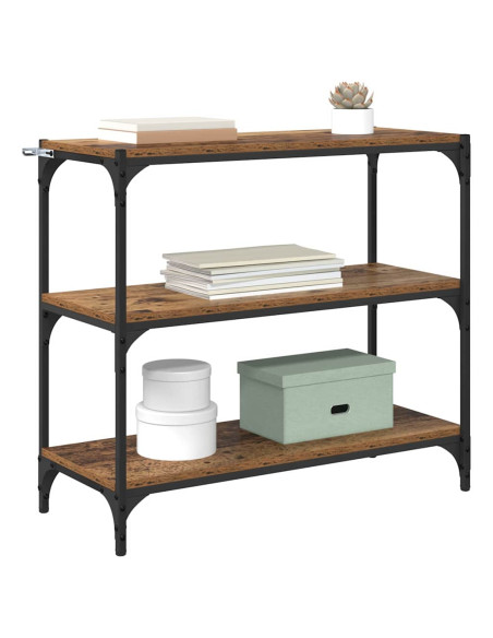 Armadio per Libri Legno vecchio 80 x 33 x 70,5 cm