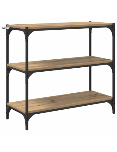 Armadio per Libri Rovere artigianale 80 x 33 x 70,5 cm