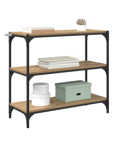 Armadio per Libri Rovere artigianale 80 x 33 x 70,5 cm