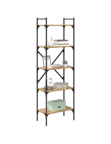Libreria Rovere artigianale 56 x 32 x 174 cm Legno multistrato