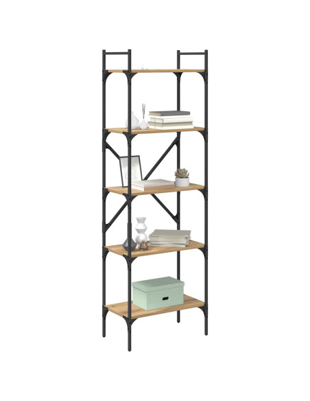 Libreria Rovere artigianale 56 x 32 x 174 cm Legno multistrato