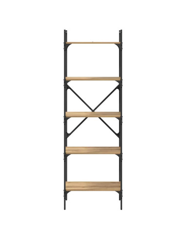 Libreria Rovere artigianale 56 x 32 x 174 cm Legno multistrato