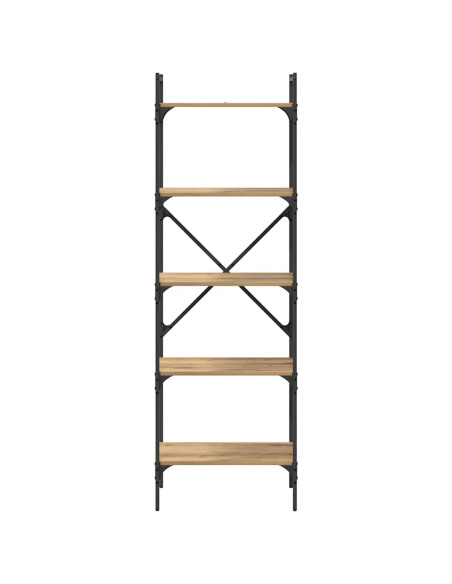 Libreria Rovere artigianale 56 x 32 x 174 cm Legno multistrato