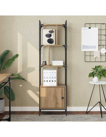 Libreria Rovere artigianale 44,5 x 30 x 154,5 cm
