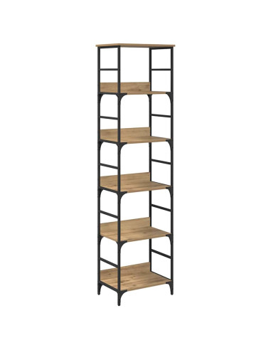 Libreria Rovere artigianale 50 x 33 x 188,5 cm