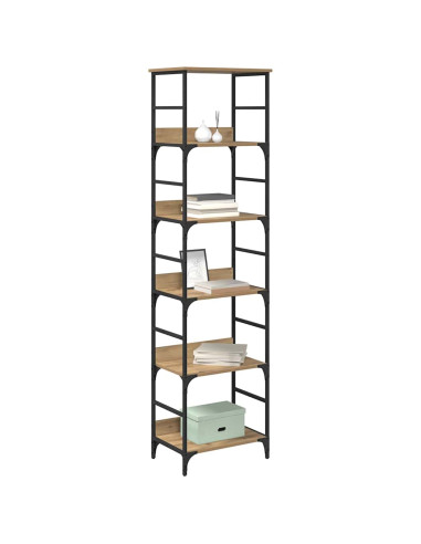 Libreria Rovere artigianale 50 x 33 x 188,5 cm