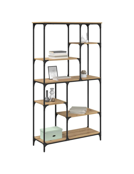 Libreria Rovere artigianale 99 x 35,5 x 176 cm