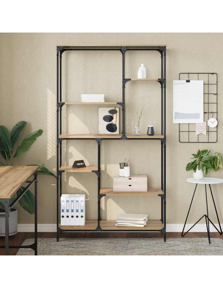Libreria Rovere artigianale 99 x 35,5 x 176 cm