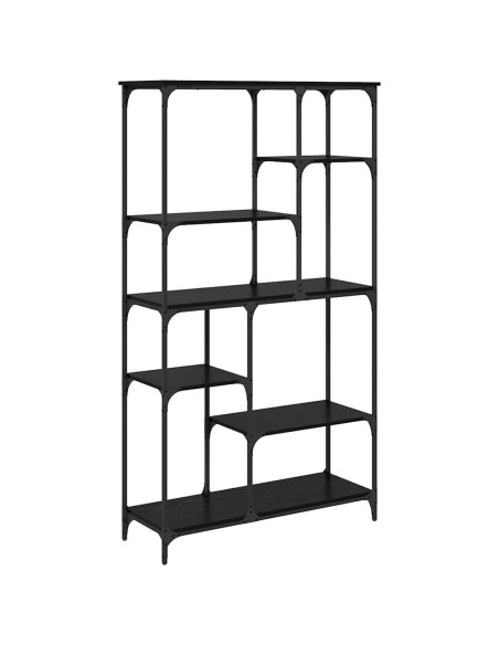 Libreria Rovere Nero 99 x 35,5 x 176 cm Legno multistrato
