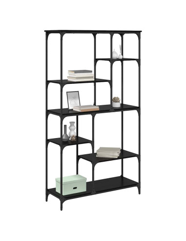 Libreria Rovere Nero 99 x 35,5 x 176 cm Legno multistrato