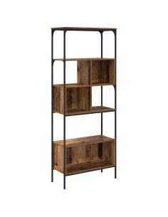 Libreria Legno vecchio 76 x 33 x 188,5 cm Legno multistrato 2