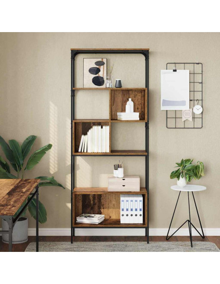 Libreria Legno vecchio 76 x 33 x 188,5 cm Legno multistrato