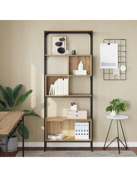 Libreria Rovere artigianale 76 x 33 x 188,5 cm