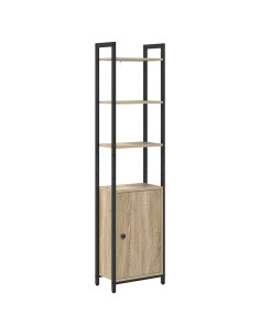 Armadio per Libri Rovere Sonoma 40 x 24 x 161 cm 2