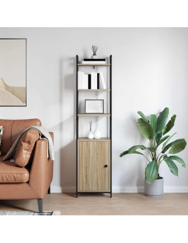 Armadio per Libri Rovere Sonoma 40 x 24 x 161 cm