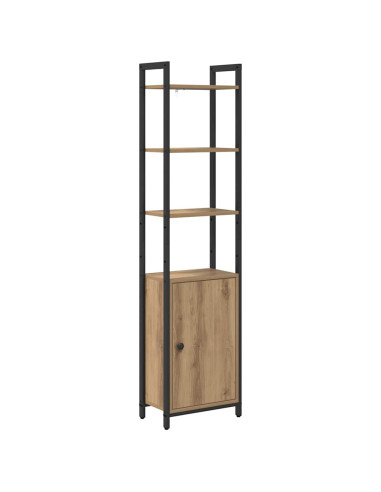 Armadio per Libri Rovere artigianale 40 x 24 x 161 cm